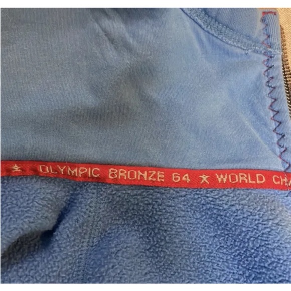 Pelle P Petterson Mens Team Sailing Racing Full Zip Hoodie M Nautical Blue Rare - Picture 9 of 10